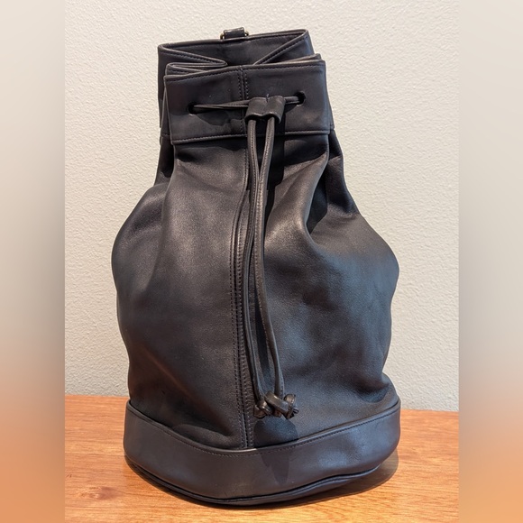 Vintage Coach Drawstring Sling - Style 4023 - Blue - includes original hang tag - Picture 3 of 15